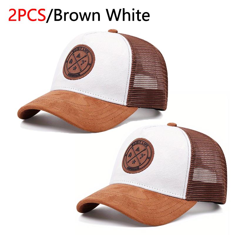 Sommer Mesh Baseball Cap Frauen Männer ENJOY LIFE Brief Patch Snapback Hut Lässig Atmungsaktiv Unisex Street Hip Hop Trucker Caps