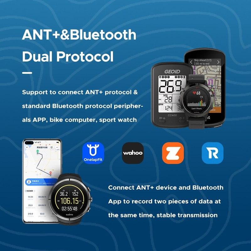 GEOID Fahrrad-Geschwindigkeits-/Trittfrequenzsensor, Ant-Bluetooth, GPS-Fahrradcomputer, Dual-Modus, für Magene Road Bicycle MTB-Zubehör