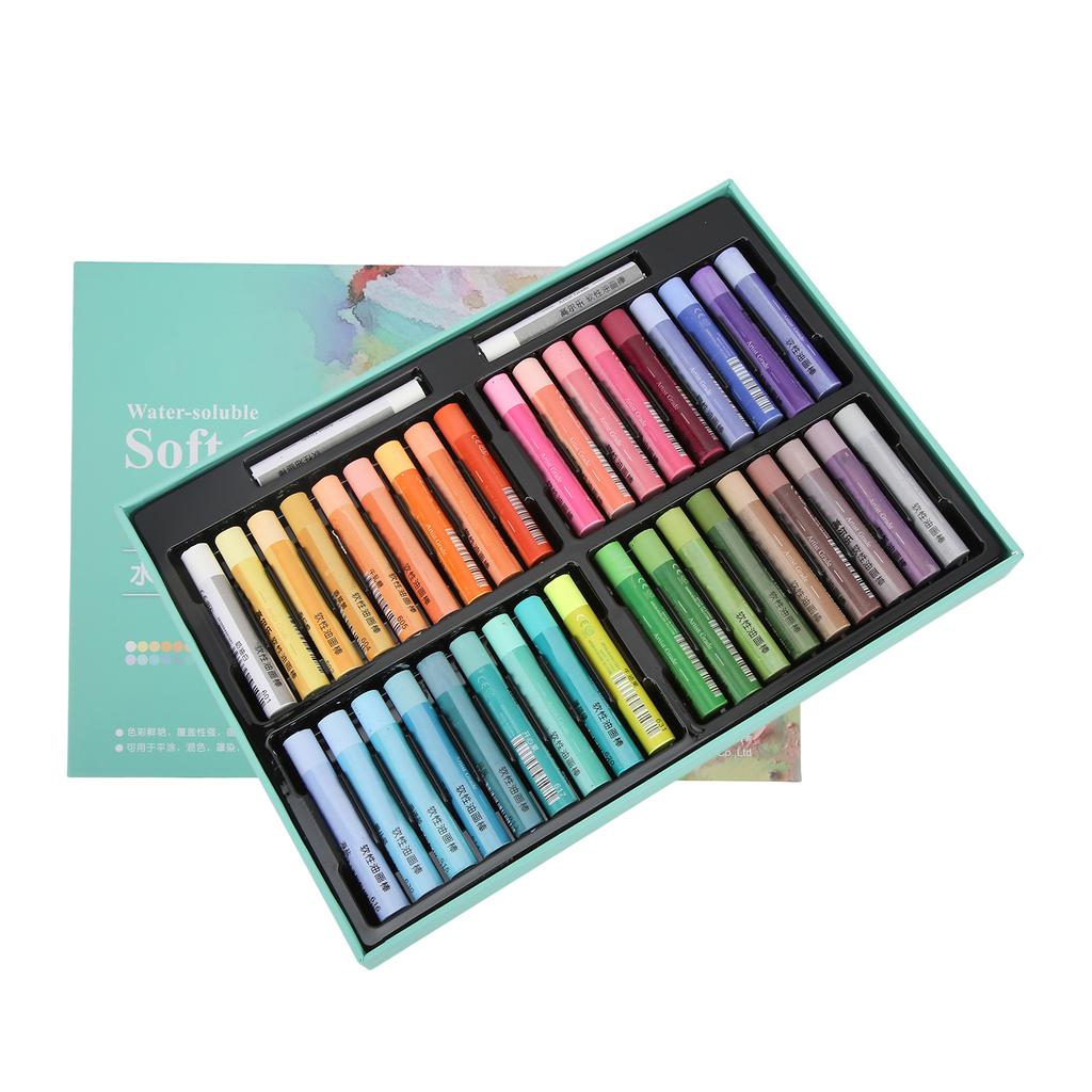 Oil Pastels Write Smoothly Bright Colors Waterproof Durable 36 Colors Pastels Art Supplies for Graffiti Painting