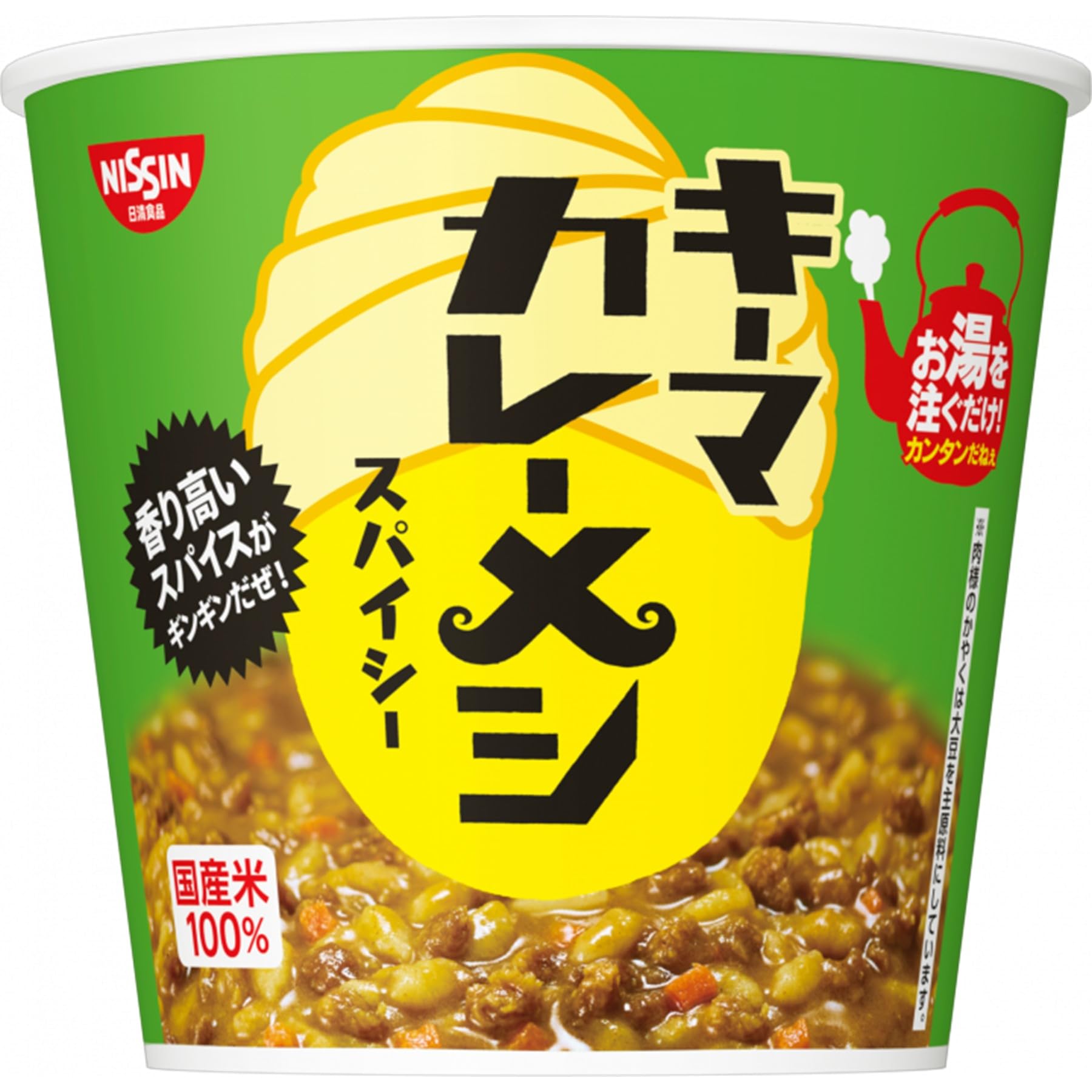 

Карри Меши Кима Карри Меши Острый Nissin Foods Растворимый Рис 105г x 6