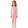 Mono Adaptativo Unisex para Niños con Necesidades Especiales, Bloque de Color, Cuello Redondo, Manga Larga, Espalda Anti-Tirones, Cremallera Trasera Invisible, Body para el Cuidado Diario