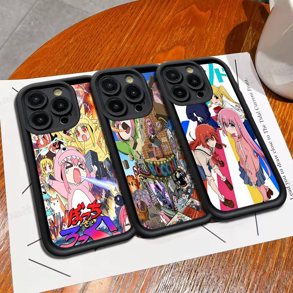 Singer B-Bocchi The Rock Phone Case IPhone 16 Plus 15 11 14 12 13 17 Pro Max Shockproof Soft Cover