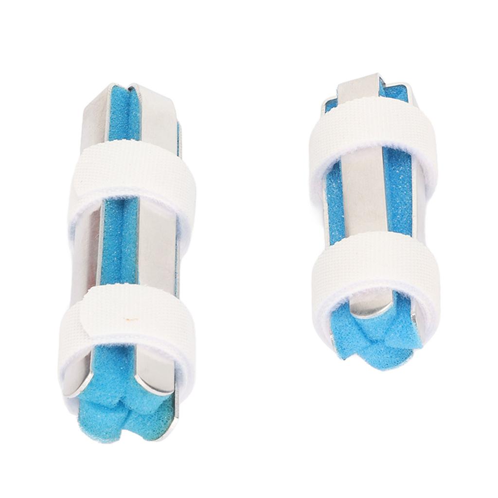 2Pcs Finger Splint Finger Support Brace Stabilizer Finger Knuckle Immobilization for Adults and Children
