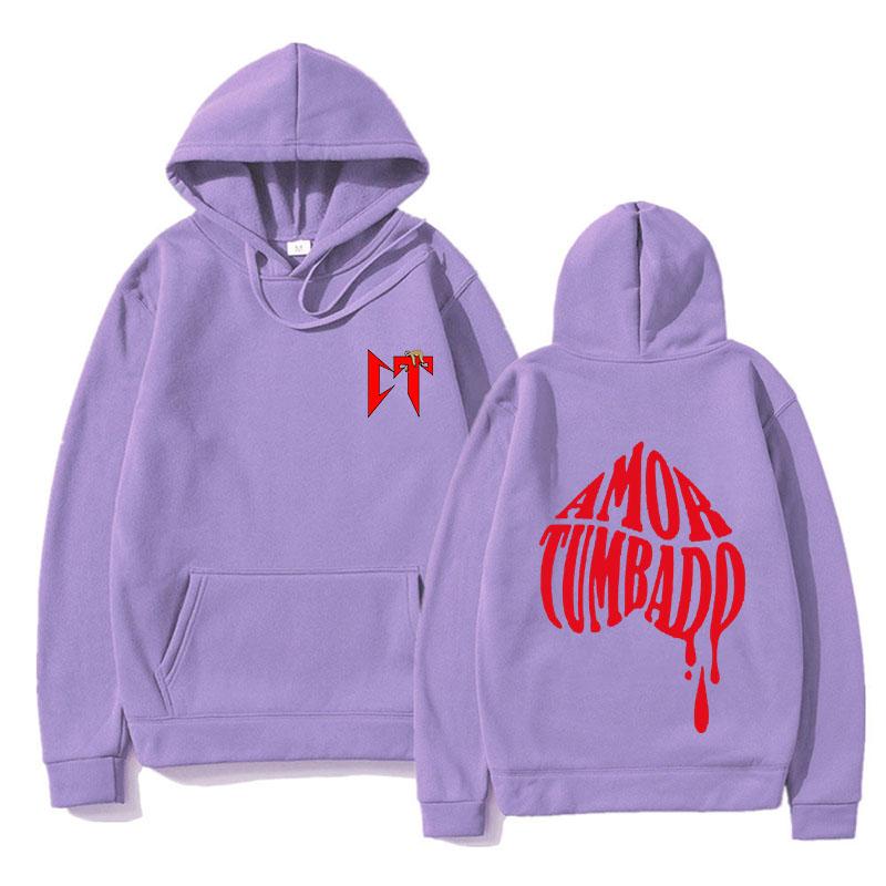 

Singer Natanael Cano Red CT Sloth Print Hoodies Women Casual Loose Hoody Hip Hop Oversized Double Side Clothes Y2k Sweatshirts 4XL