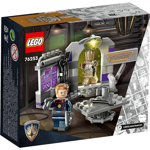 LEGO Super Heroes Marvel Guardians of the Galaxy Secret Hideout 76253 Toy Blocks Gift Space American Comic Superhero Boys Ages 7 and Up