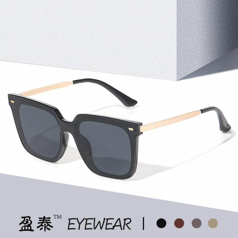 New GM sunglasses high-end ins wind street shot UV-proof retro sunglasses for men and women