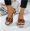 Roman Shoes Sandals For Ladies Shoes Summer Sandals Casual Heels Women's Wedge Platform Slippers Elegant Fashion Shoes Ladies