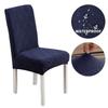 TPU Coated Waterproof Chair Cover with Back Universal Fit Custom Stretch Slipcover for Dining Room Kitchen Home Use