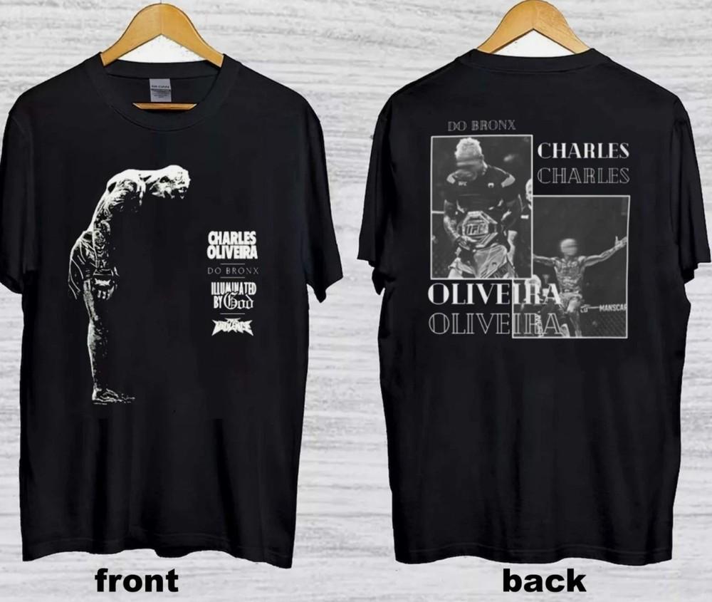 Charles Oliveira Do Bronx T-Shirt fan gift 2side Unisex T-Shirt XXL