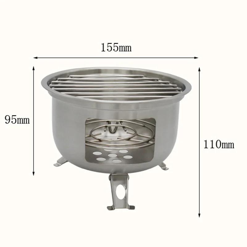 

Windproof Cooking Camping Stove Portable Spirit Burner Alcohol Furnace Kitchen Equipment Outdoor Backpackers Household New Gear