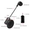 2,4G Kabelloser Instrumentenmikrofonempfänger mit abnehmbarer Saugnapf für Gitarre Violine Cello Akkordeon Lautsprecher
