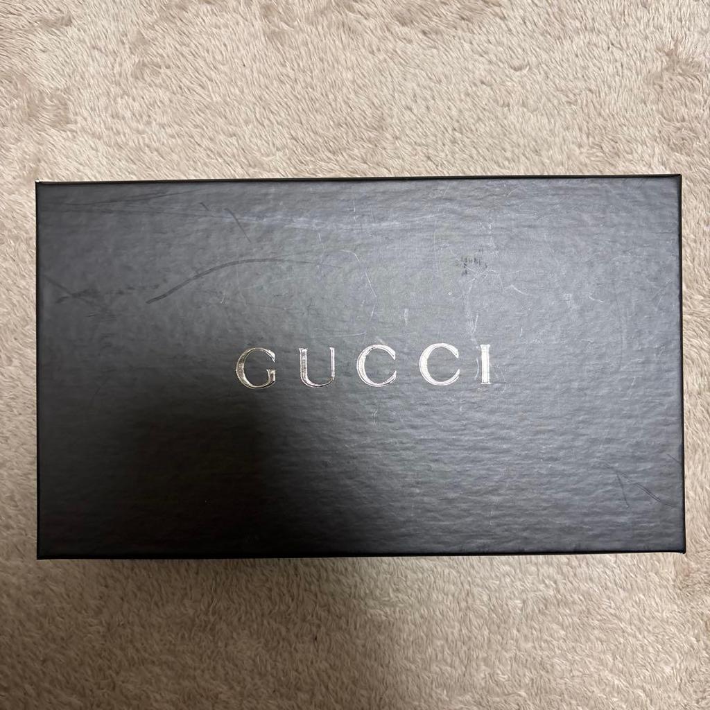 Used GUCCI Beige Canvas Long Wallet