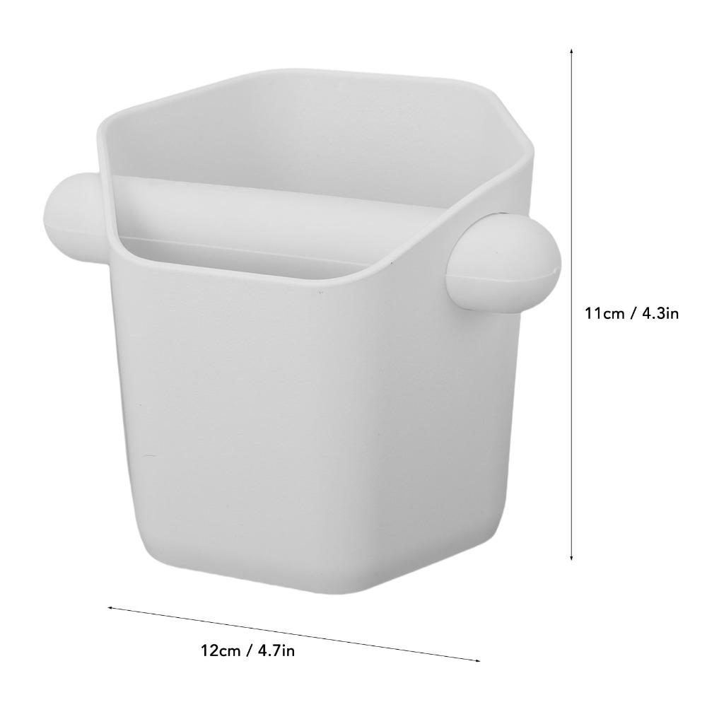 ABS Material Coffee Ground Knock Box Hexagonal Prism Shape Mini Knock Box Coffee Accessory