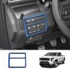 ABS blue For TOYOTA TACOMA 2024 2025 interior Car Accessories door handle window lift switch center control gear shift panle