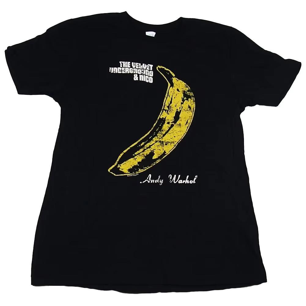 2026 The Velvet Underground Classic Poster Print Short Sleeve Rock Punk TShirt Casual Loose Round Neck Streetwear Tees Unisex