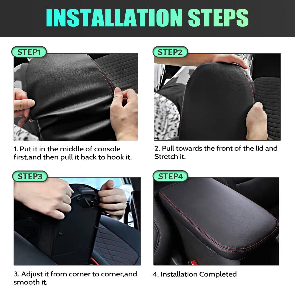 Dla Toyota RAV4 2019 2020 2025 2025 2025 Pokrowiec Ochronny Pudełka Podłokietnika Konsoli Centralnej Pokrowiec Poręczy Akcesoria do Wnętrza Samochodu