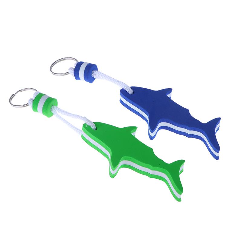 1Pc Boating Sea Sailing Fishing Water Floating Keychain Eva Key Ring Pendant Water Sports Inflatable Boats Accessories
