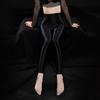 3 Größen Low Waist Damenstrumpfhosen Mit Offenen Zehen Glatte Haptik Nylon Strumpfhosen T-Schritt/Offener Schritt Öl Glänzend Pole Dance Clubwear