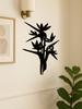 Elegant Abstract Plant Metal Wall Art for Living Room, Study & Bedroom