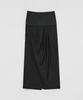 Loutaideu Drape Maxi Skirt [Grey]