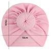 New Children's Hat, Baby 3-color Combination Donut Indian Pullover Hat, Baby Ball Ball Hat