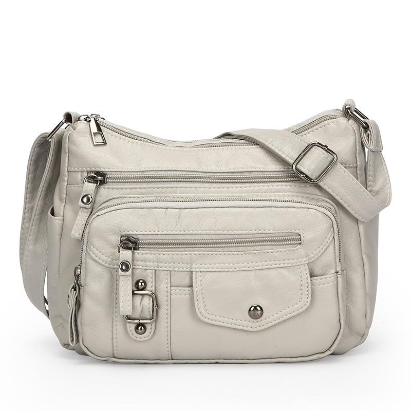 Women's Shoulder Lightweight PU Soft Leather Crossbody Bag