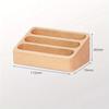 Wood Desktop Business Card Display Stand Business Card Holder Memo Holder Storage Wood Card Organizer for Office Table Organizer