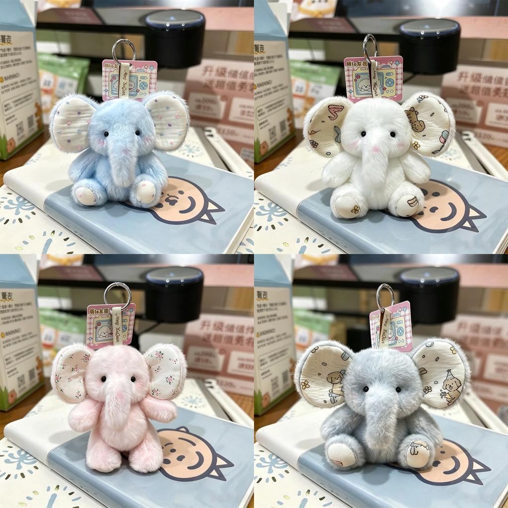 Plush Keychain For Girls And Kids Cute Animal Backpack Decor Gift