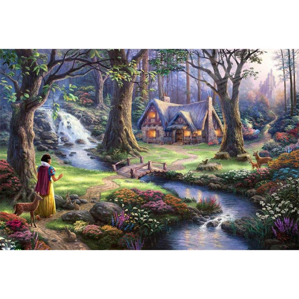 Aschenputtel Disney Prinzessin Quadratmuster Puzzle Gedruckt Mosaik Diamantmalerei Stich Kunst 5d Neu 2024 Große Größe Kinder Geschenk