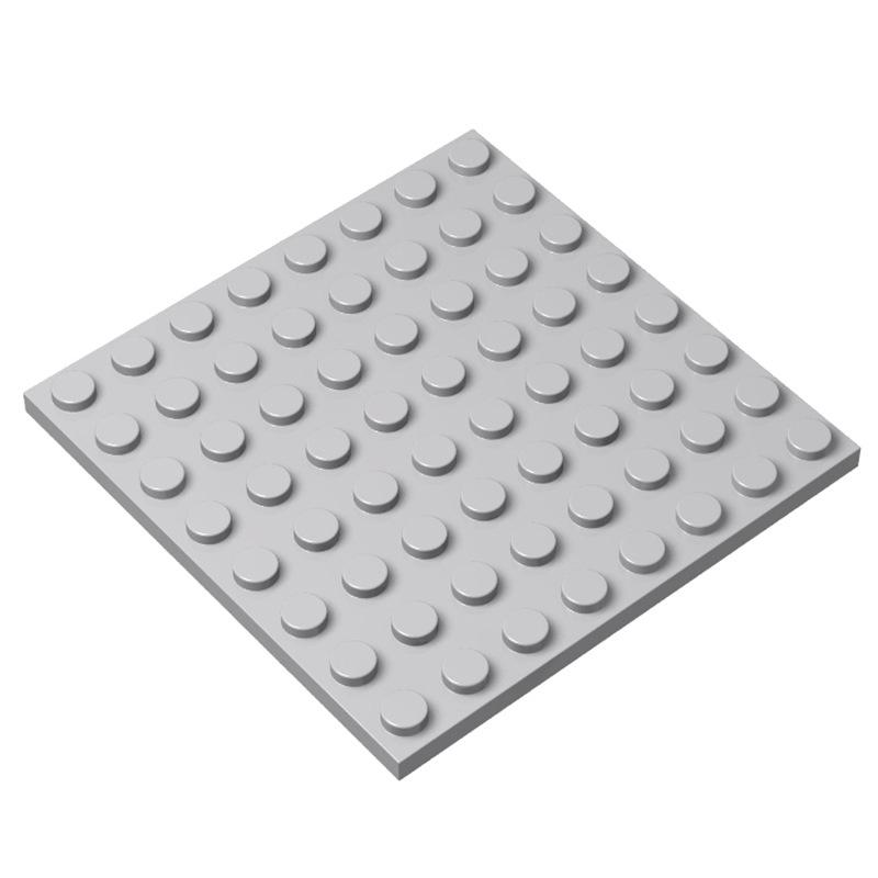12PCS PLATE 8x8 Compatible with 41539 Self-Locking Bricks Building Blocks Toys Accessories