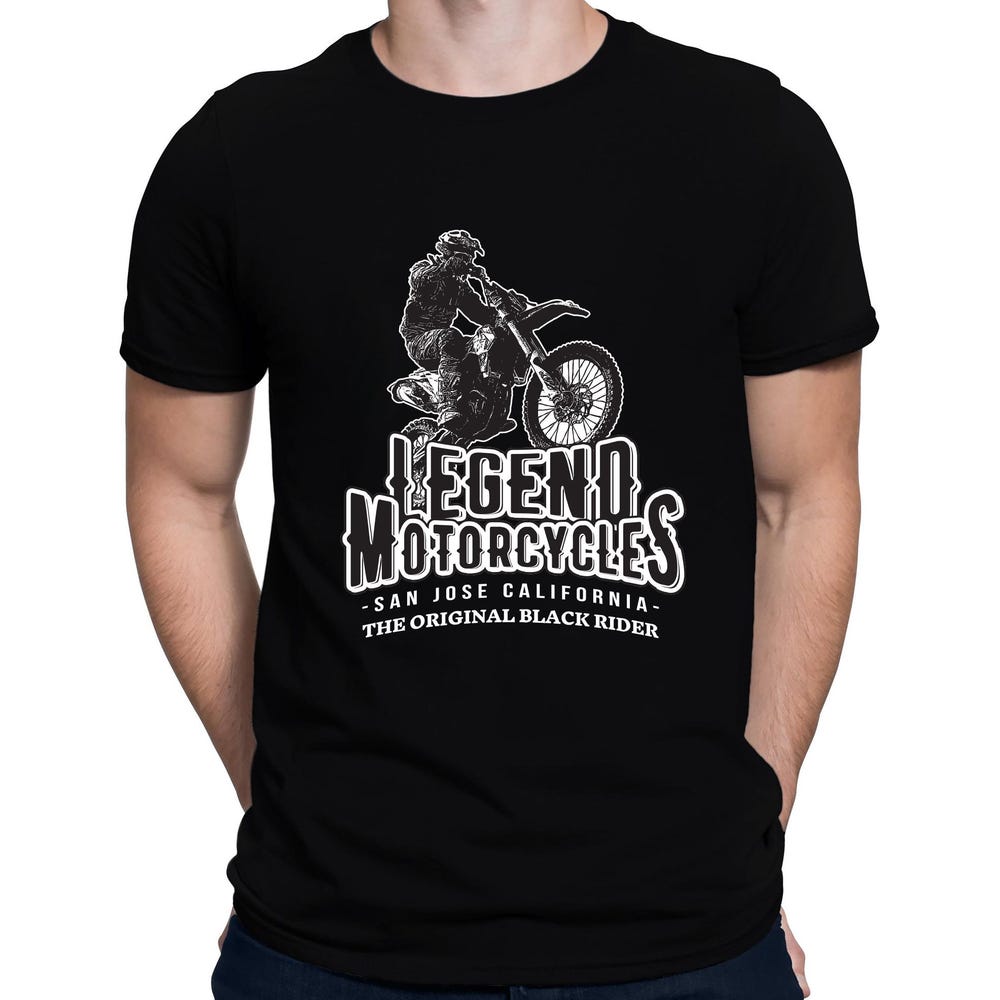 Vintage Motorcycle T-Shirt: Legend Motorcycles San Jose California XXXXL