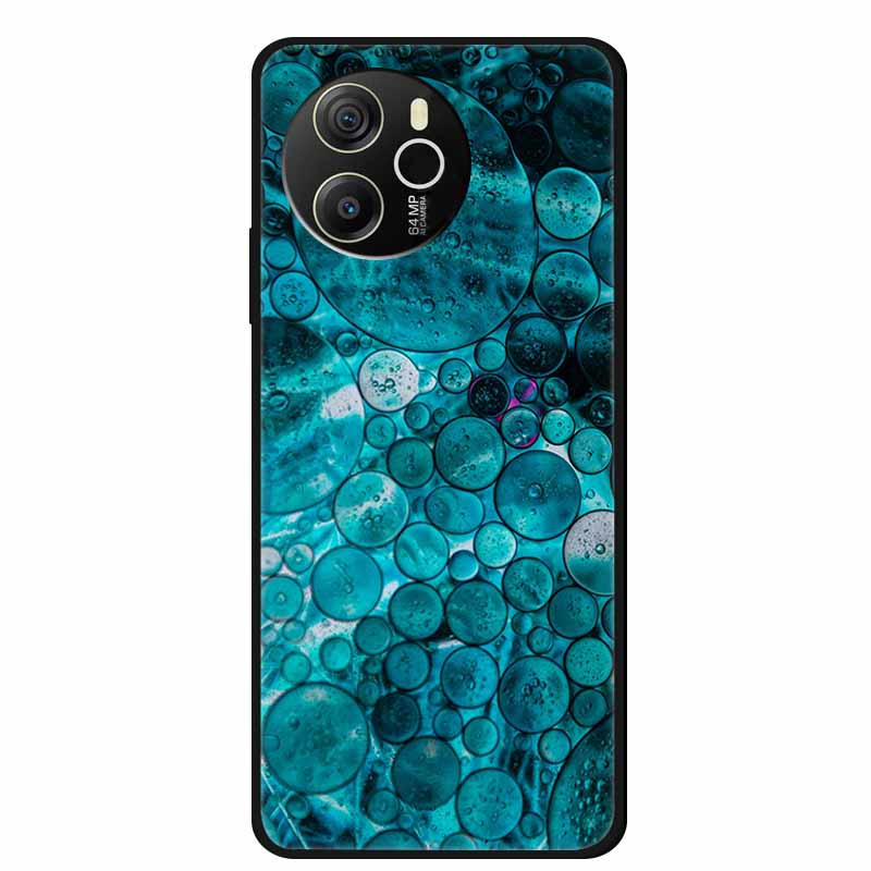 Para Funda Blackview Shark 8 Original Silicona Suave TPU Fundas de Teléfono Cubierta Trasera Para Blackview Shark8 Protector Moda Planeta Coque