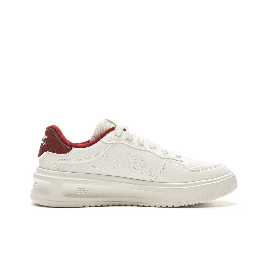 Li Ning Lantern Festival Classic Versatile Thick Sole Height Increasing White Sneakers Women Sneakers AGCV316-4