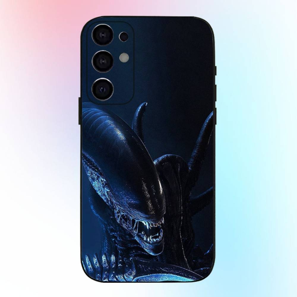 A-Alien X-Xenomorph P-Predator Phone Case For Samsung S25,S24,S21,S22,S23,S30,Ultra,S20,Plus,Fe,Lite,Note,10,9,5G Black Cover