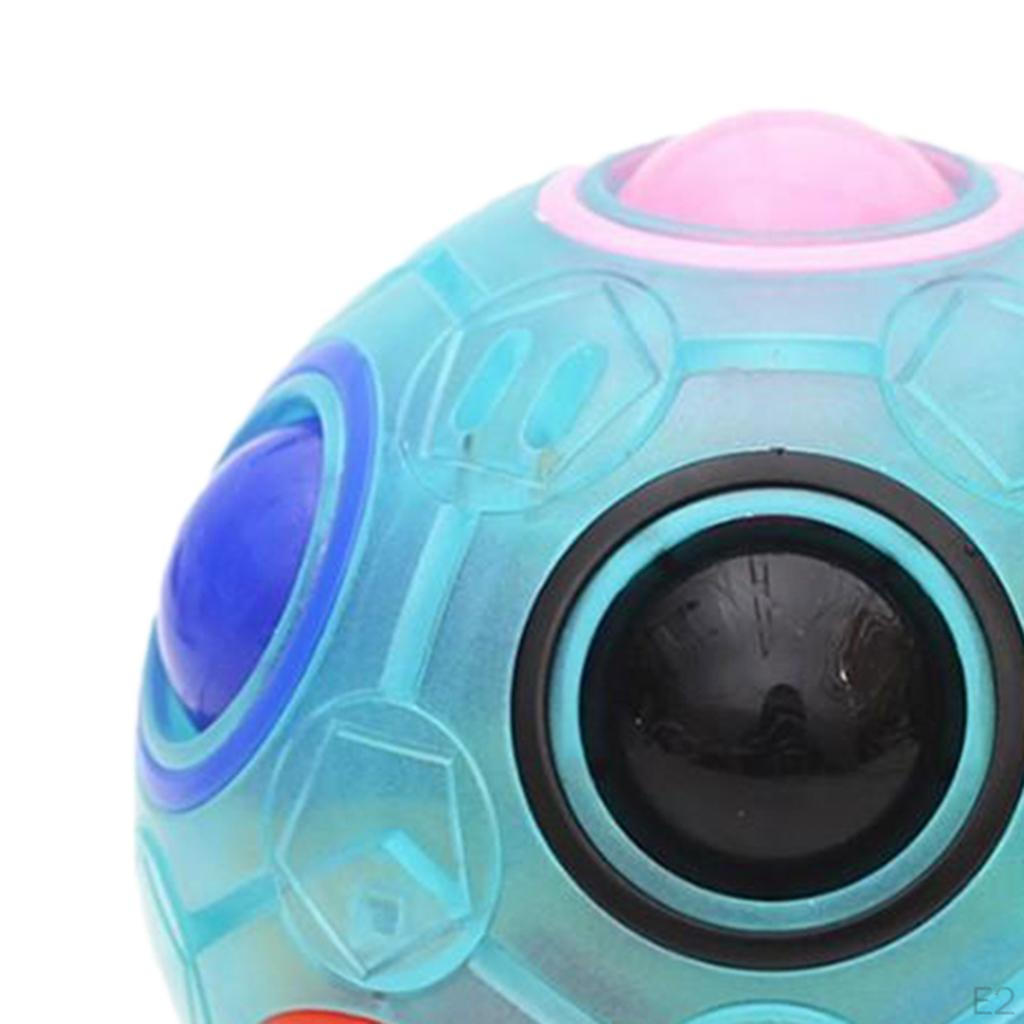 Rainbow Ball Toy Colour Matching Learning for Kids Students