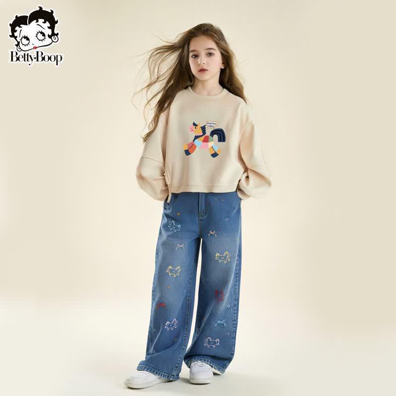 Betty Girls Year of the Horse Series Sweatshirt 160 cm