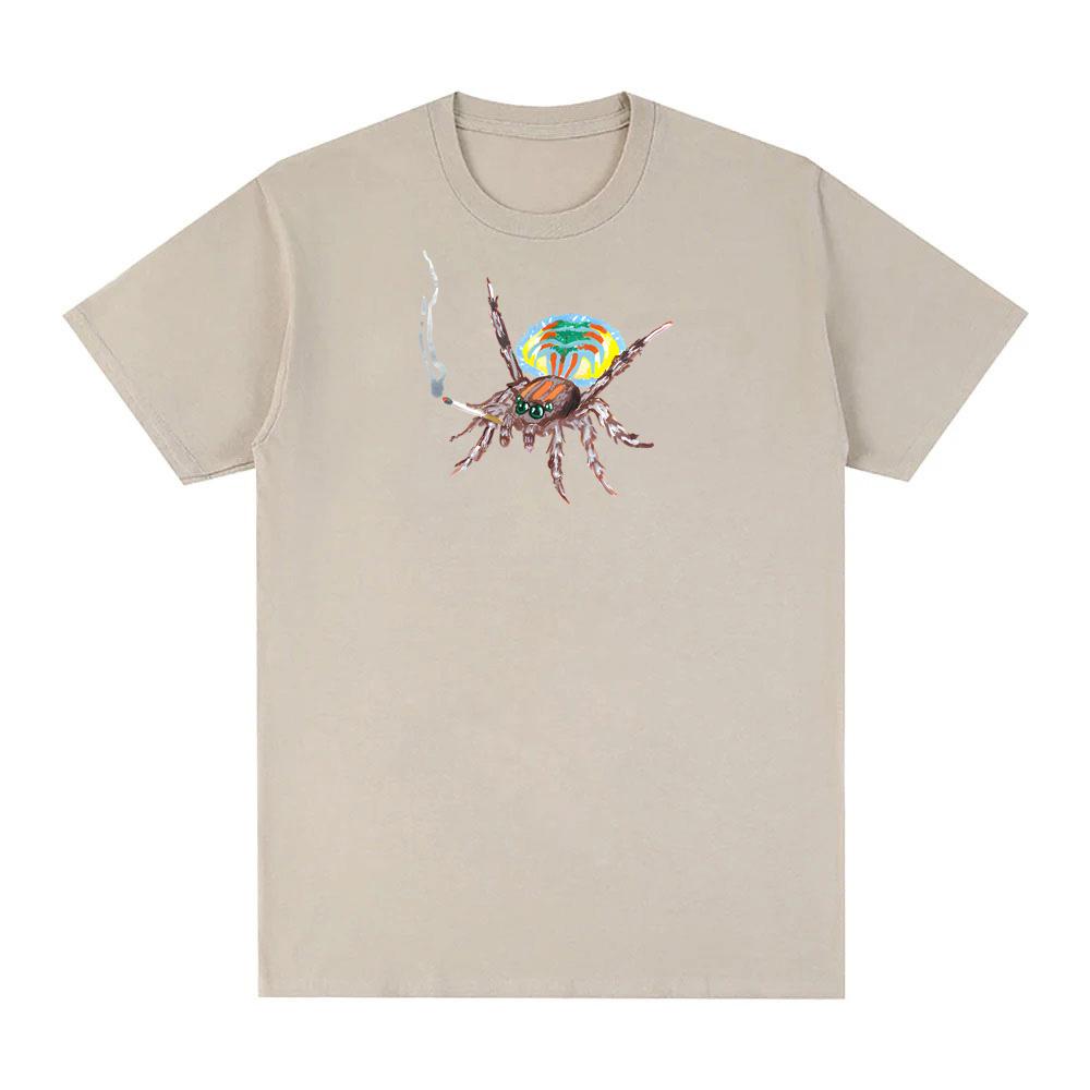 Sparkly Spidermuffin Tee Suki Waterhouse Summer Hip Hop 100%cotton Tee-shirt 2026 NEW High Quality Retro Round Neck Tshirt