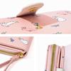 Lovely Rabbit Purse Bag Short PU Leather Wallet Sweet Rabbit Folding Wallet  Women