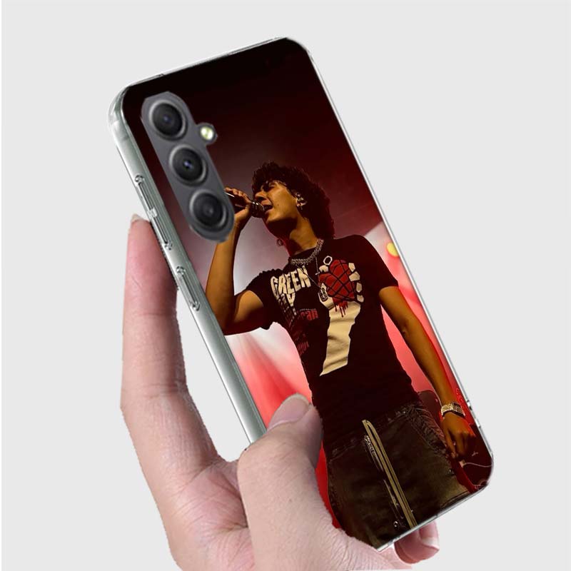DannyLux American Singer Phone Case for Samsung A16 A26 A36 A56 A17 A37 A57 A07 A06 A02S A03 A04S A05S Galaxy Note 20 10 A50S A7
