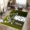 Custom Personalization Nash Logo Area Rug - Perfect For Kitchen, Bathroom,Laundry Room Decor Large Size Available,Gift All Seasons