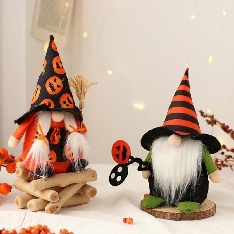 Halloween  Faceless Doll Small Decoration Halloween Dwarf Party Decorations for Festival Party Tree Decorations