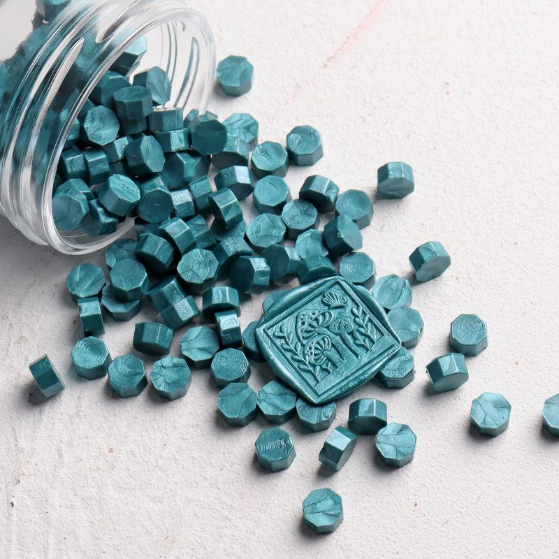 Boom Boom Rabbit Retro Metallic Sealing Wax Granules for Wedding Invitations & Envelopes - High Gloss Stamp Wax Seal.