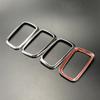 For Mitsubishi ASX ABS Chrome Trim Handle Bowl Decoration Box Ring 4PCS/lot for Mitsubishi ASX Auto Accessories