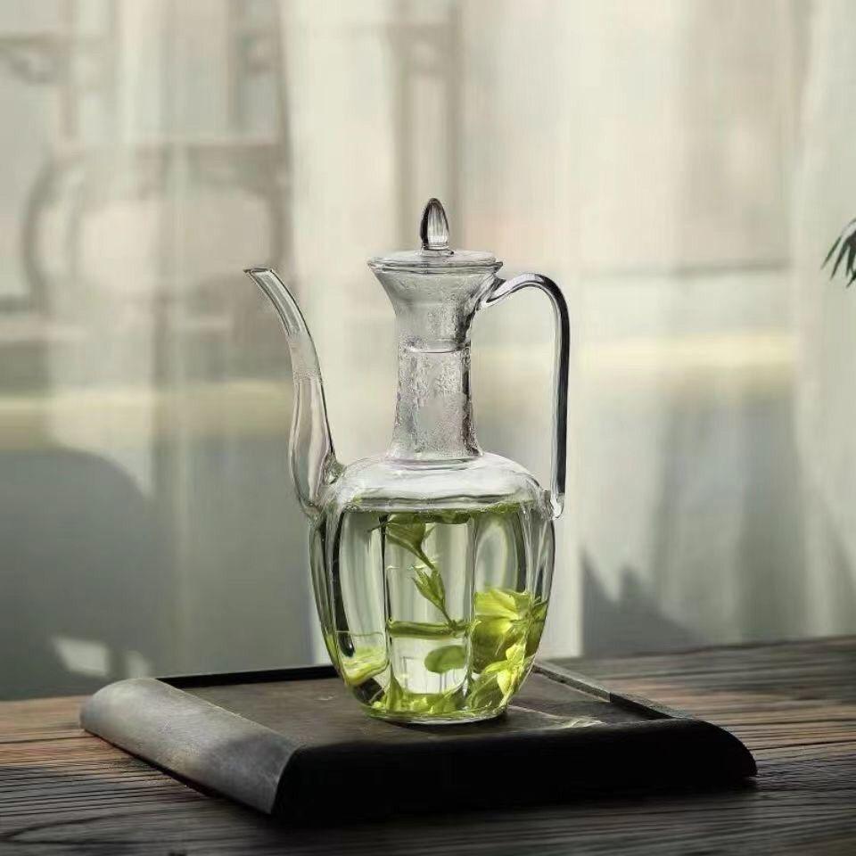 Heatresistant Glass Teapot Hightemperature Resistant Tea Maker Household