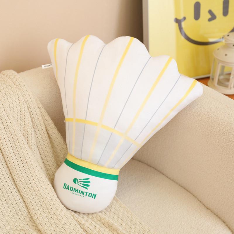 Badminton Plush Toy Sports Equipment Stuffed Doll Home Decoration Gift Kids