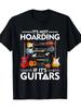 Cotton 180g Musician's T-shirt - 100% If It's A Guitar, It's Not A Hoard Of T-sh