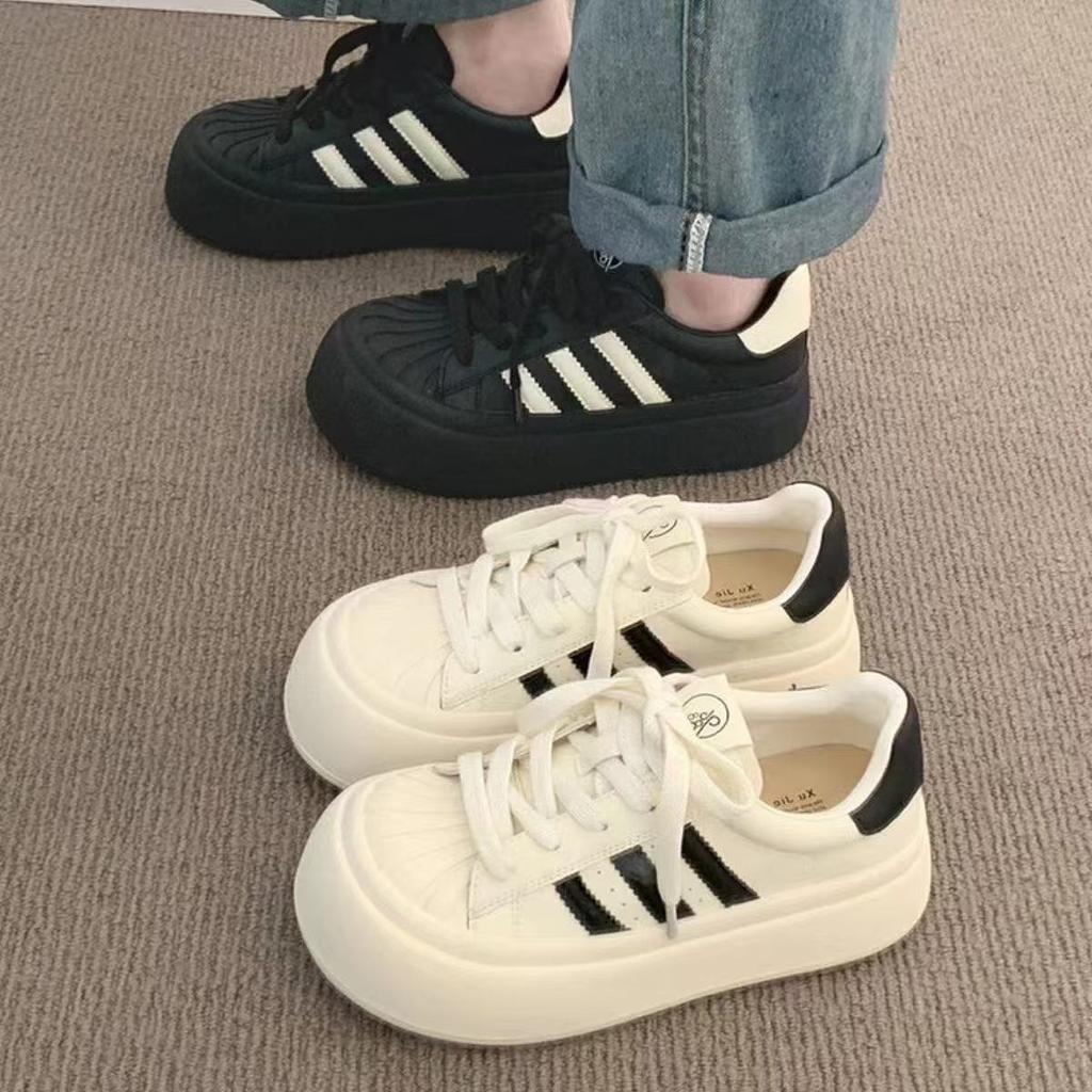 Zhao Ruth big head doll shoes spring platform lace-up bread shoes leisure sports high street board shoes