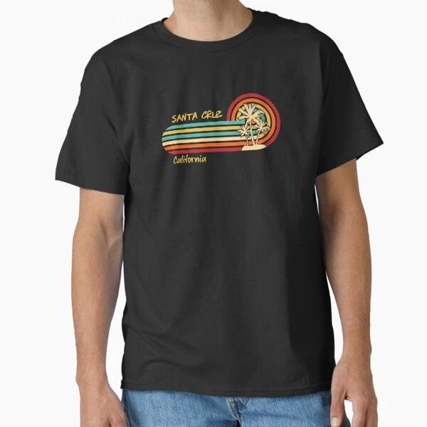 Santa Cruz California Classic TShirt Made In UsaAus TShirt S2xl S