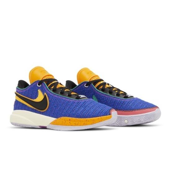 

Nike LeBron 20 GS Racer Blue DQ8651-401 EU 39 синій/чорний