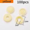 100Pcs Screw Bolt Cover Plastic Cap High Quality Hinged Protective Cap Button For Car Furniture Decorative Nuts Bolts Hardware